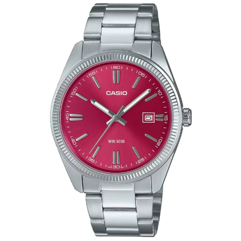 Orologio Donna Timeless Acciaio e Fucsia MTP-1302PD-4AVEF