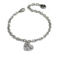 Bracciale Catena Doppia con Cuore MY/BR52