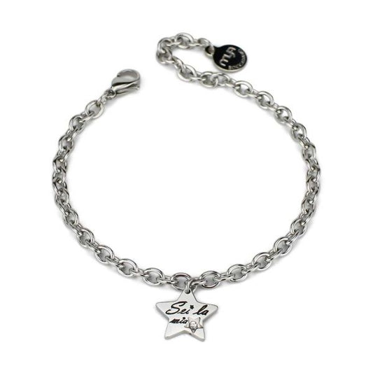 Bracciale Catena Doppia con Stella MY/BR54