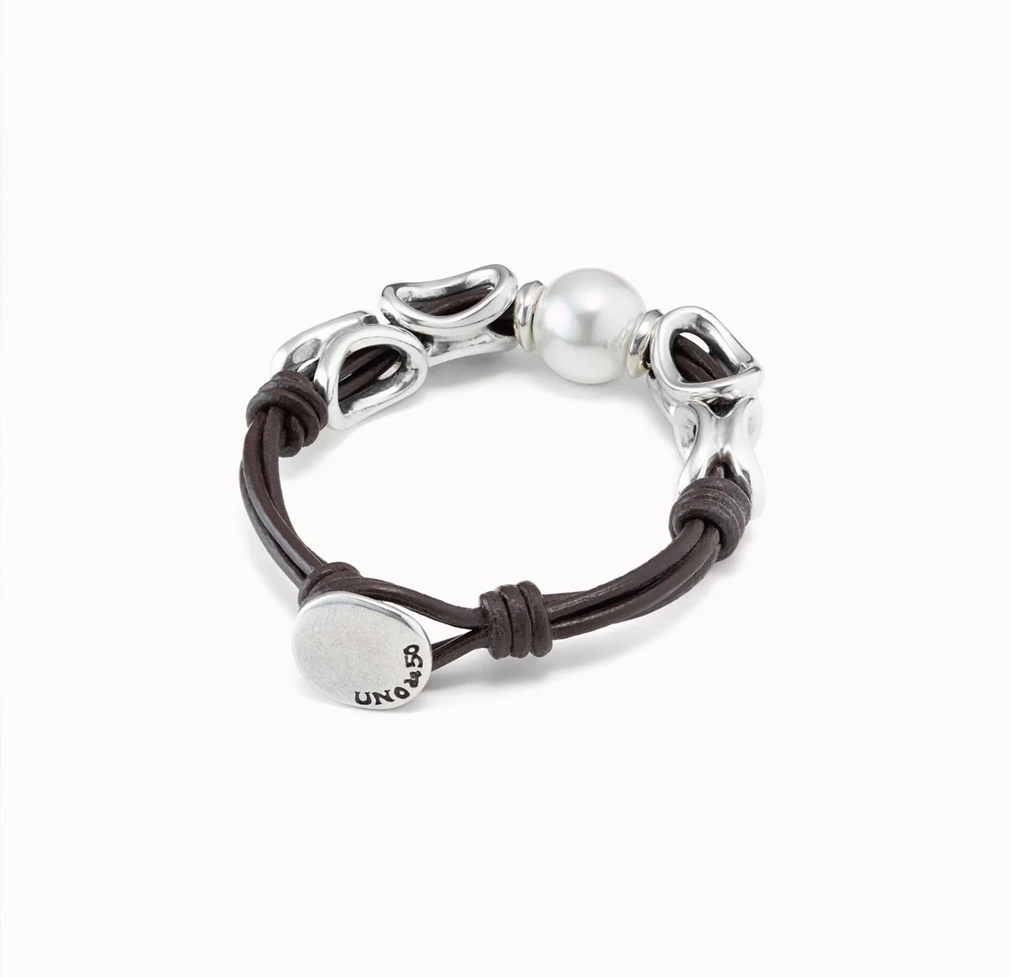 Pulsera Grateful con Perla de Concha PUL2316MARMTL0L