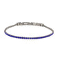 Bracciale Uomo Tennis con Zirconi Blu SV/BR28