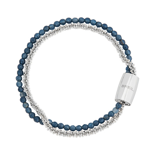 Bracciale Magnetica System con Pietre Agata Blu TJ3376