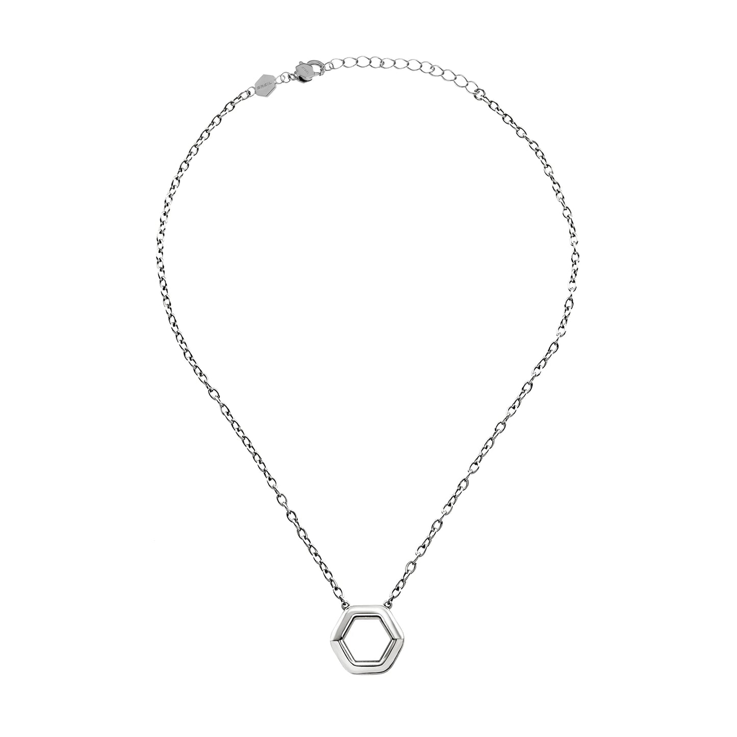 Collana Hexagonia in Acciaio TJ3506