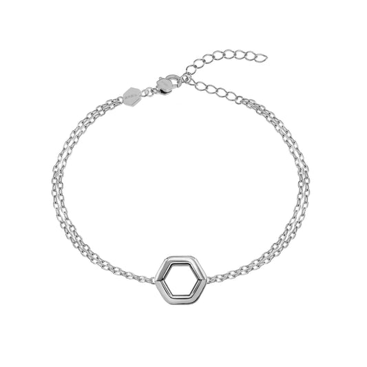 Bracciale Hexagonia in Acciaio TJ3509