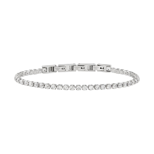 Bracciale Tennis in Acciaio e Cubic Zirconia TJ3593