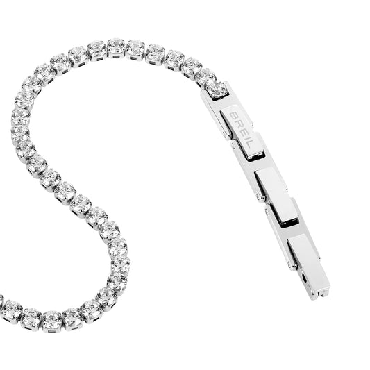 Bracciale Tennis in Acciaio e Cubic Zirconia TJ3593