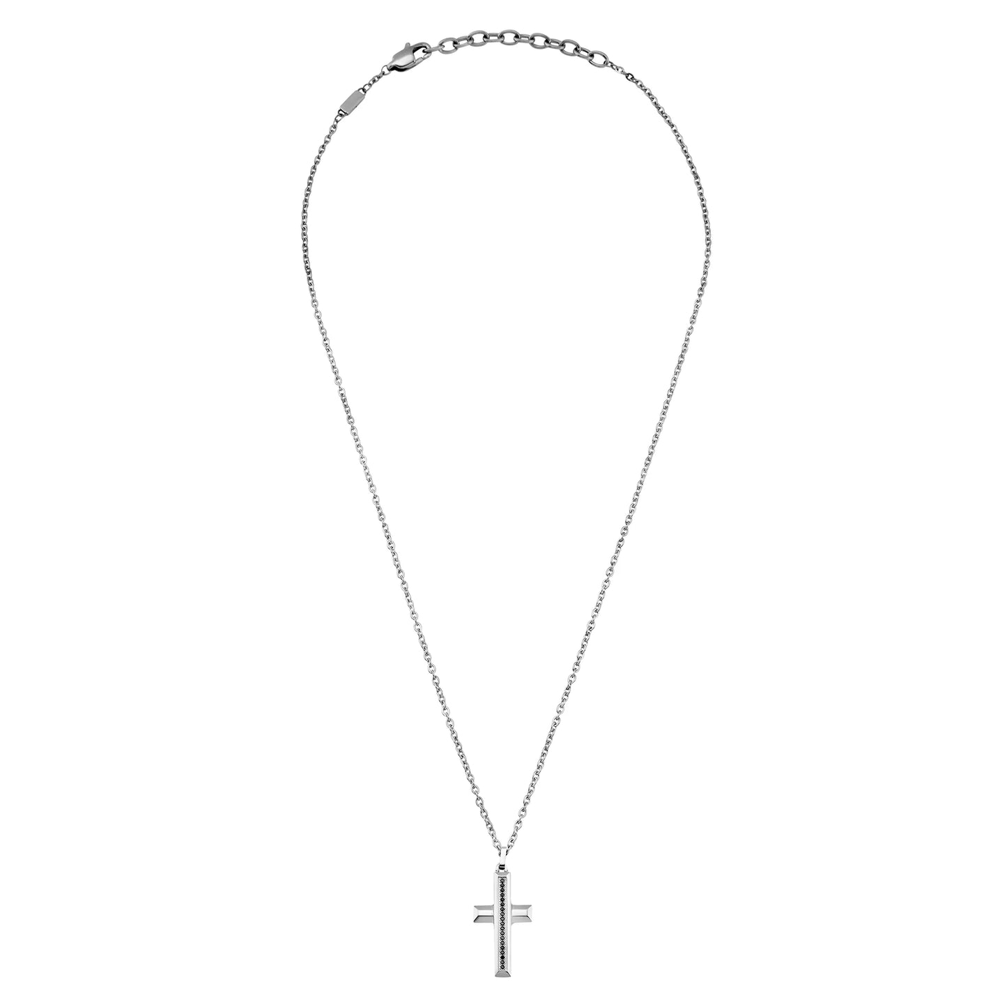 Collana Uomo Tag And Cross in Acciaio con CroceTJ3637