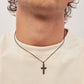 Collana Uomo Tag And Cross Gun con Croce TJ3638