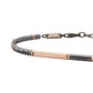 Bracciale Uomo B Rocks Rosato ed Ematite TJ3640