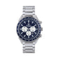 Reloj Cruiser Hombre Acero y Azul TW1925