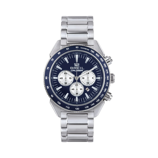 Reloj Cruiser Hombre Acero y Azul TW1925