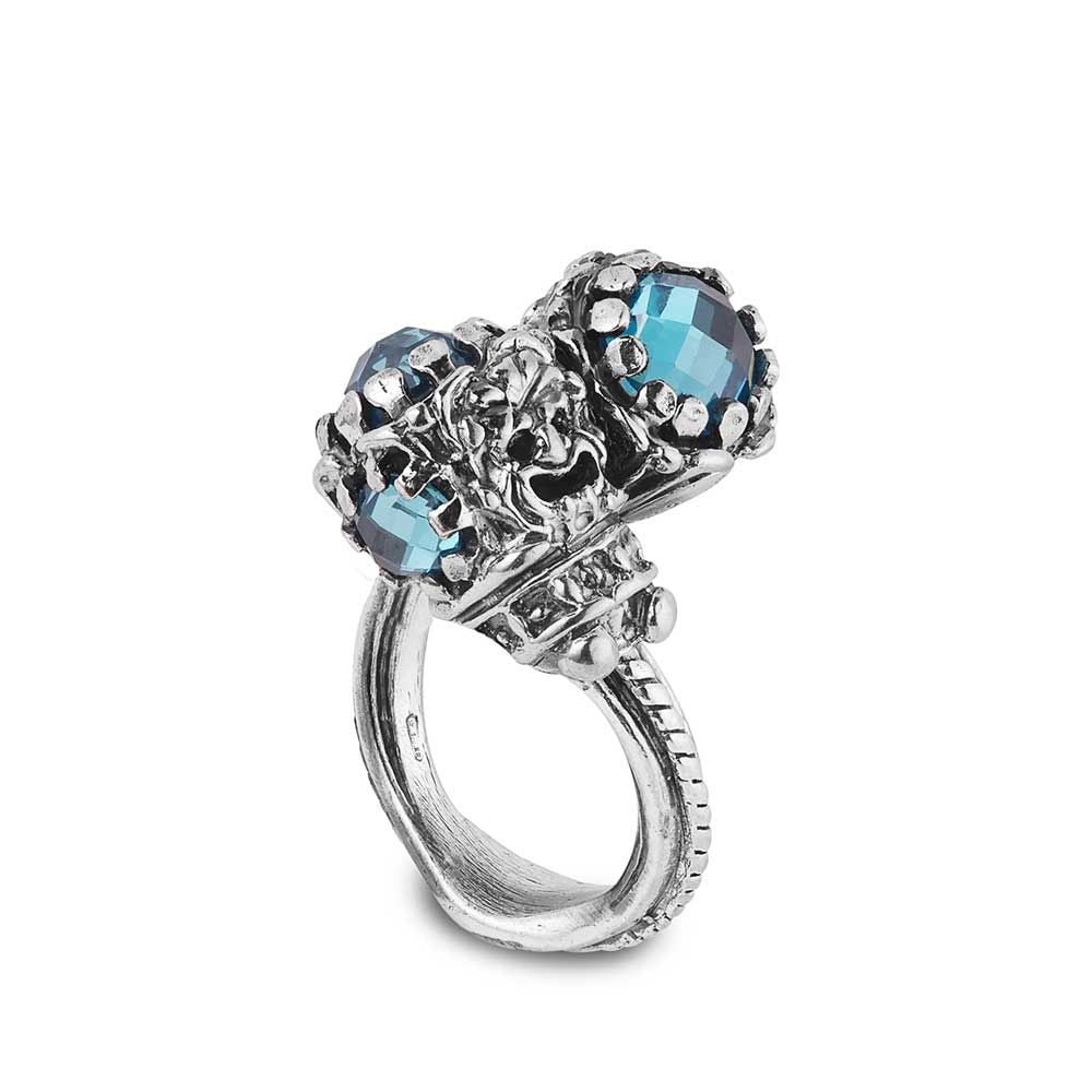 Anello Iride Azzurro 38794az