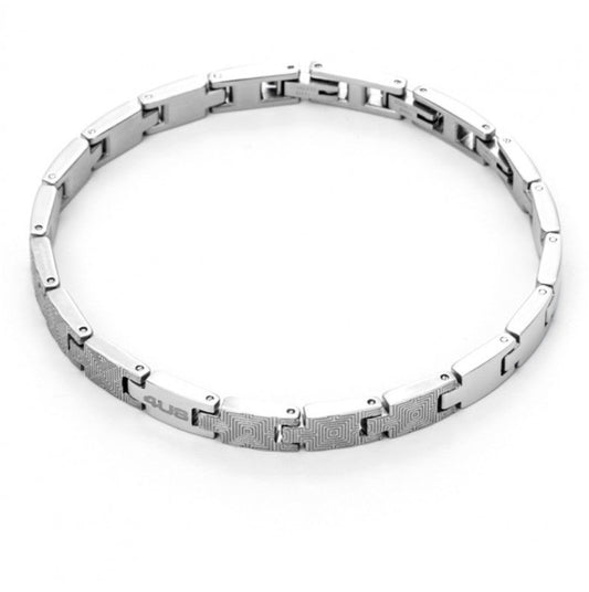 Bracciale Uomo 4US in Acciaio con Centrale Logato 4UBR5105