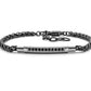 Bracciale Uomo 4US in Acciaio con Ip Nero 4UBR5612