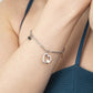 Bracciale Portamifortuna Cuoricini PF/BR70