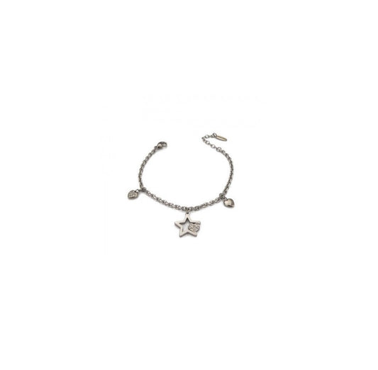 Pulsera Portamifortuna Estrellas y Corazones PF/BR71