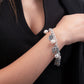 Bracciale in Argento con Perle e Maschere 28054pb