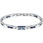 Bracciale Uomo Ceramic Acciaio e Blu JM523ATZ33