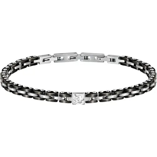 Bracciale Uomo Jewels Acciaio e Nero JM420ATI02