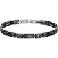 Bracciale Uomo Diamonds Nero SAUK01