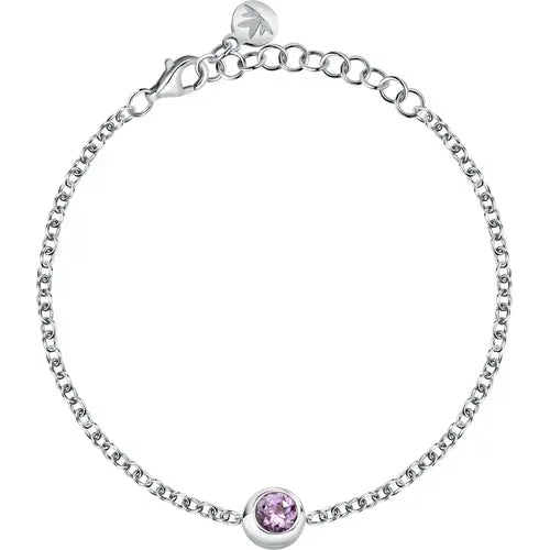 Bracciale Tesori Eterni con Ametista SAXN15