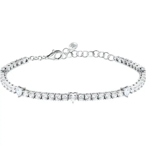 Bracciale Tesori Tennis con Zirconi Bianchi SAIW233