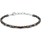 Bracciale Uomo Basic con Pietre in Ematite SZS96