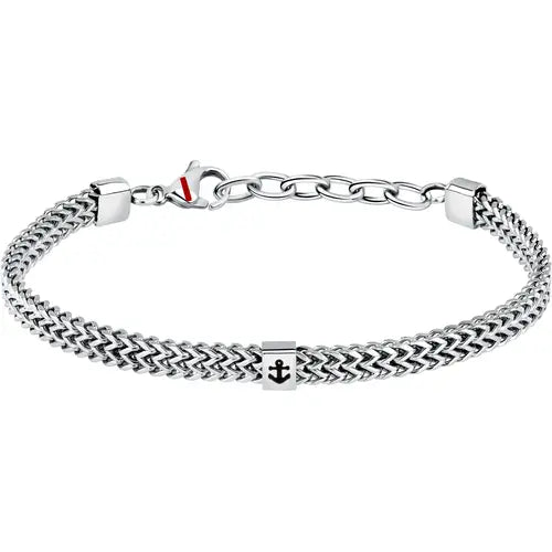 Bracciale Uomo Marine Acciaio con Ancora SAGJ27