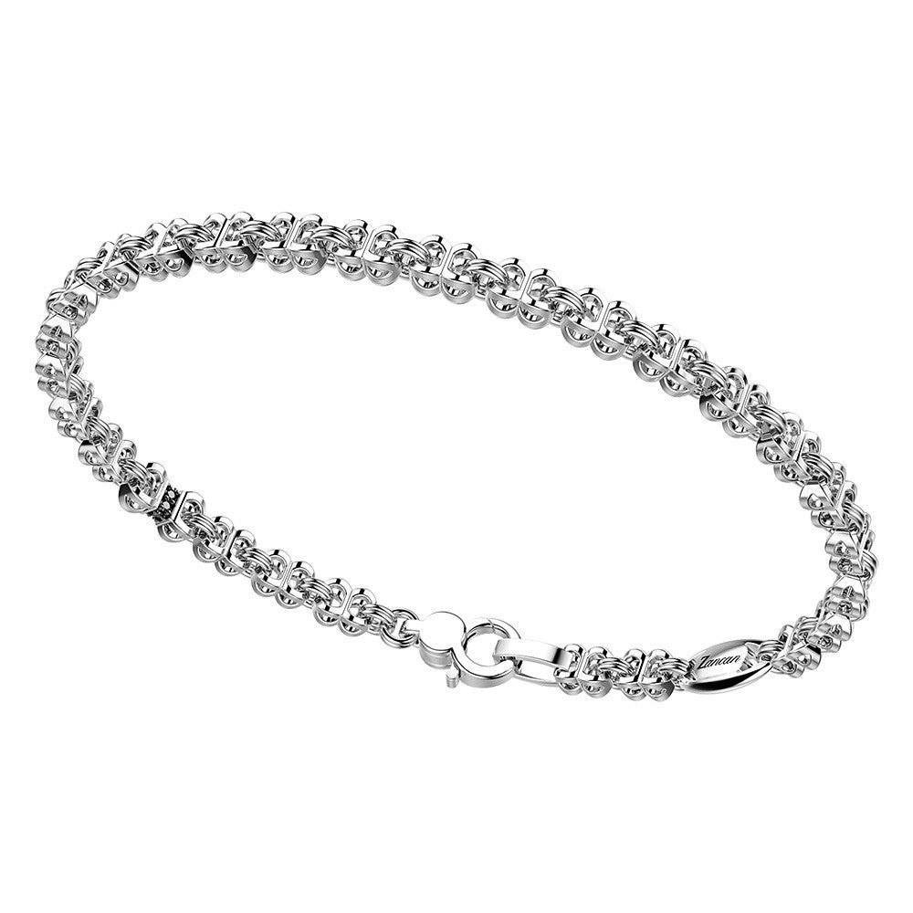 Bracciale Uomo Insignia in Argento EXB595