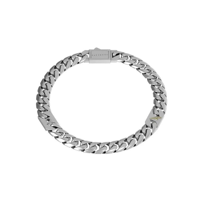 Bracciale Uomo Blaze in Argento con Maglia Groumette JPBR5037B