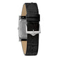 Orologio Uomo Classic Classic Rectangle Acciaio e Nero 96B445