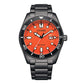 Orologio Uomo Of Marine Nero e Arancione AW1765-88X