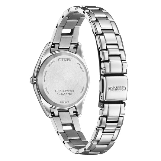 Orologio Donna Super Titanio Acciaio e Bianco EW2601-81A