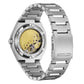 Orologio Uomo Meccanico Automatico Super Titanio Acciaio e Grigio NJ0180-80H