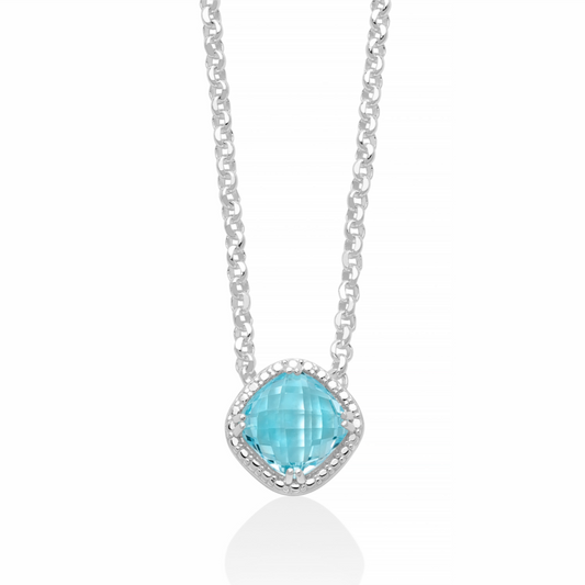 Collana Gemma del Cielo con Topazio CLD4538