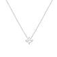 Collana Diamonds con Punto Luce Quadrato Piccolo CLSOQ40BB