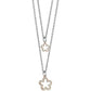 Collana Portamifortuna con Fiori PF/GR68