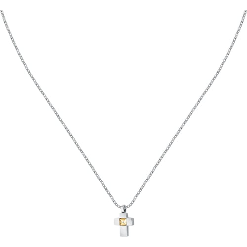 Collana Uomo Gold con Croce SATM25