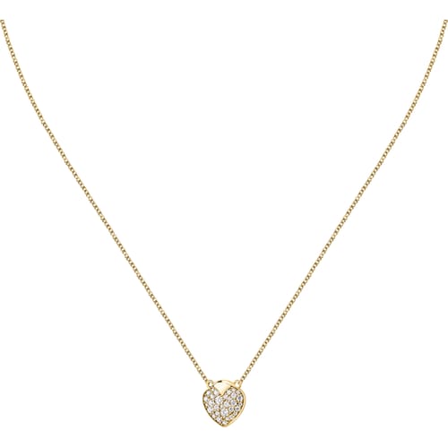 Collana Talismani Dorata con Cuore SAVZ13