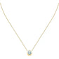 Collana Tesori Eterni Dorata con Punto Luce SAXN03
