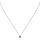 Collana Tesori con Pietra Verde SAIW173