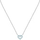 Collana Tesori con Pietre Blu a Cuore SAIW180