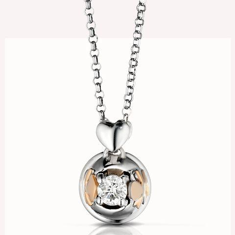 Collana Gli Inseparabili con Punto Luce LBB243