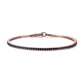 Bracciale Uomo Tennis Rosato con Zirconi Neri EVBR04002221