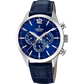 Orologio Uomo Timeless Chronograph Acciaio e Blu F20542/2