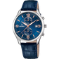 Orologio Uomo Timeless Cronografo in Acciaio e Blu F6855/6