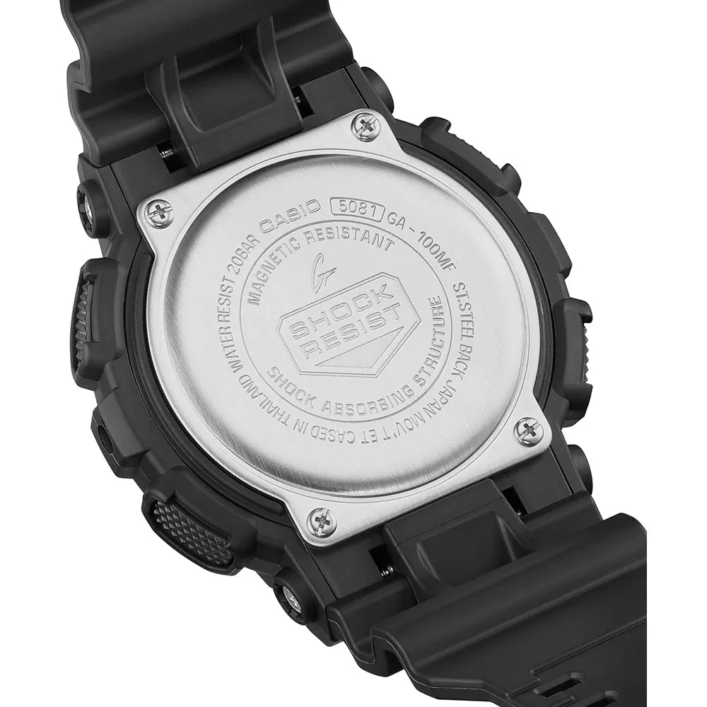 Orologio Uomo G-Shock Digitale Nero GA-100MF-1AER