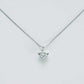 Collier Punto Luce con Diamante C.t 0.28 CLD5065-028G7