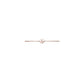 Pulsera Bimba de Oro rosa con Diamante LBB326