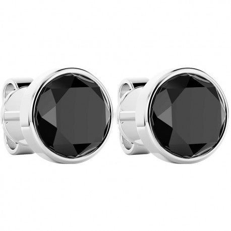 Orecchini Uomo in Argento con Onice Nera ESO021-ON